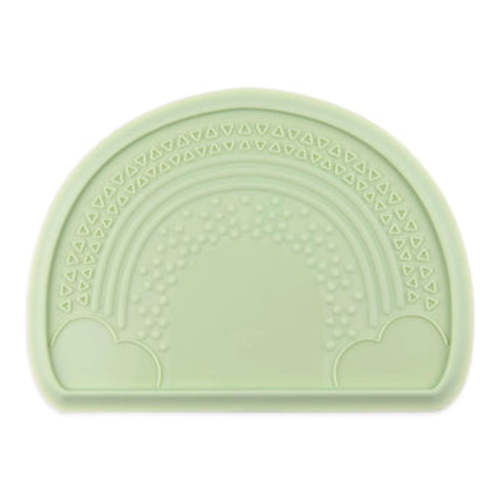 Sage Sensory Silicone Placemat with Fun Textured Design | Bumkins