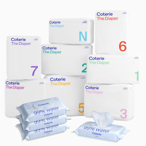 Coterie Diaper + Wipes Subscription