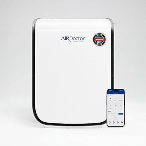 AIRDOCTOR 2000i SMART Air Purifiers for Small Rooms & Medium/Small Bedrooms, 3 Stage Filtration with Pre-Filter, UltraHEPA, Carbon/VOC (AirDoctor 2000i Smart)