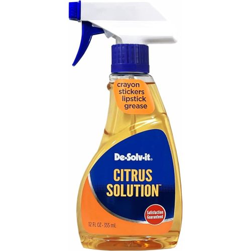 Orange-Sol De-Solv-It Citrus Solution, Wood, Glass, Citrus Solvent 12 oz
