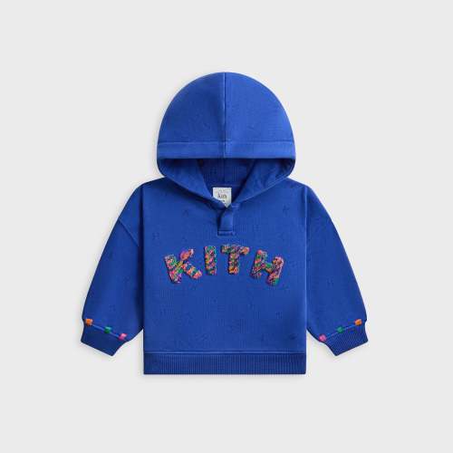 Kith Baby Monogram Chenille Nelson Hoodie - Cyclone