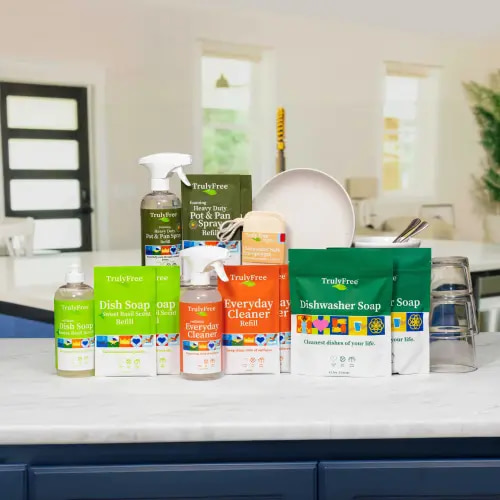 Ultimate Kitchen Cleaning Starter Kit | Truly Free Home