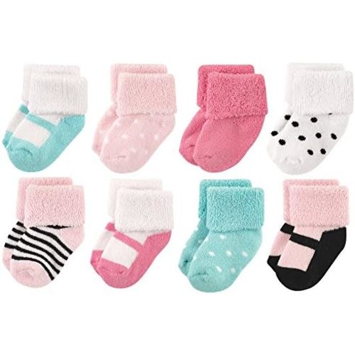 Luvable Friends Baby Newborn and Baby Terry Socks