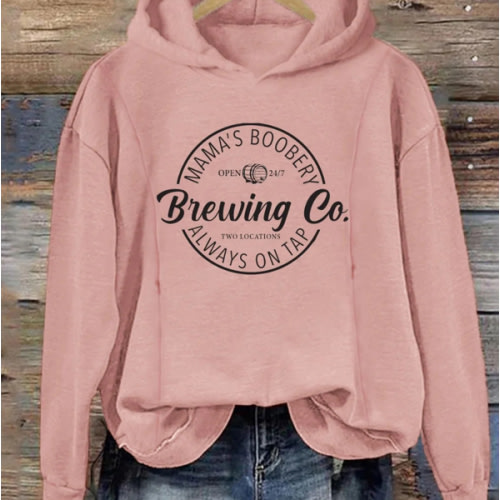 Mama's Boobery Breastfeeding Easy For Nursing Hoodie