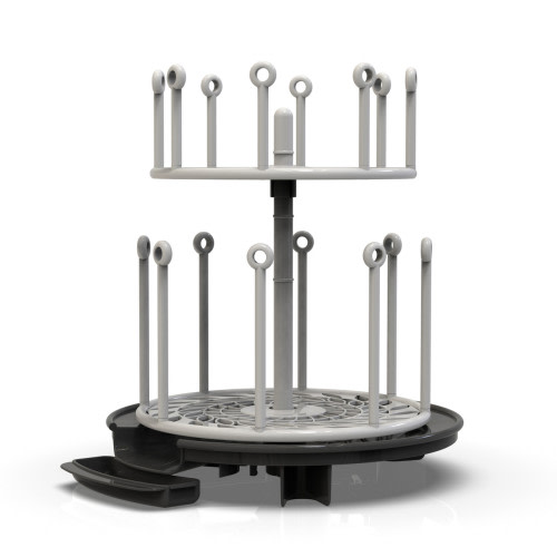 Spin Stack Dish Rack – Countertop Drying Rack [Y7909CA3]
