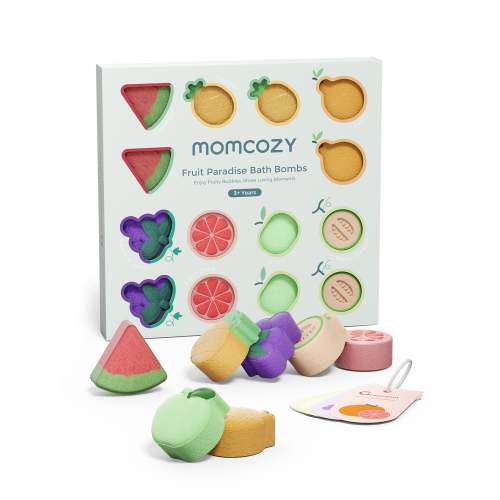 Fruit Paradise Bath Bombs Gift Set (14 Pcs) - Momcozy