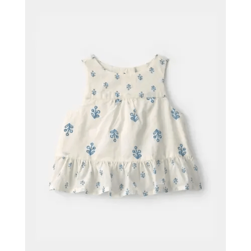 Baby Girl Floral Pelum Top - Ivory - OshKosh B'gosh | Carter's
