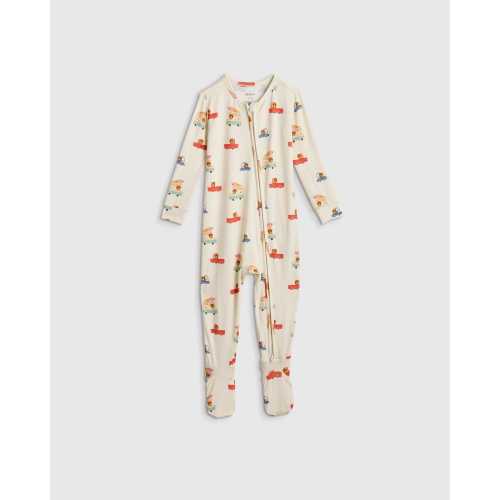 Bamboo Footie Pajama - Baby in Ice Cream Bears