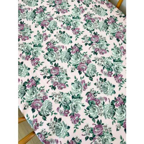 Stretch Crib Sheet, Blissful Blossoms