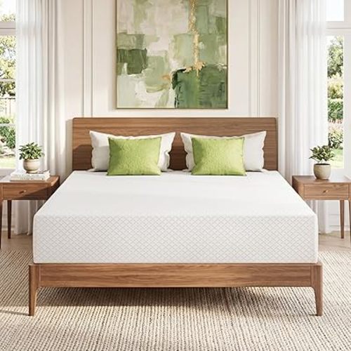 EGOHOME Twin XL Mattress 8 Inch, Gel Memory Foam Mattress, Medium Firm