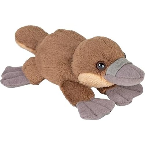 Wild Republic Pocketkins Eco Platypus, Stuffed Animal, 5 inch, Plush Toy, Eco-Friendly