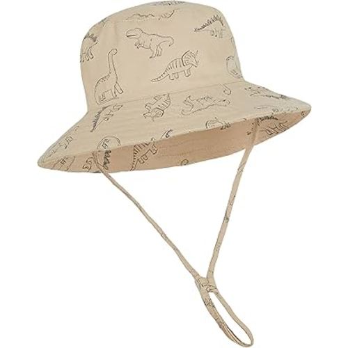 Baby Sun Hat Toddler Bucket Hats Summer Sun Protective Kids Beach Hats Wide Brim Outdoor Camping Hat for Boys Girls