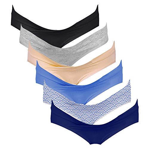 Intimate Portal Cotton Maternity Underwear Under the Bump Pregnancy Postpartum Bikini Panties