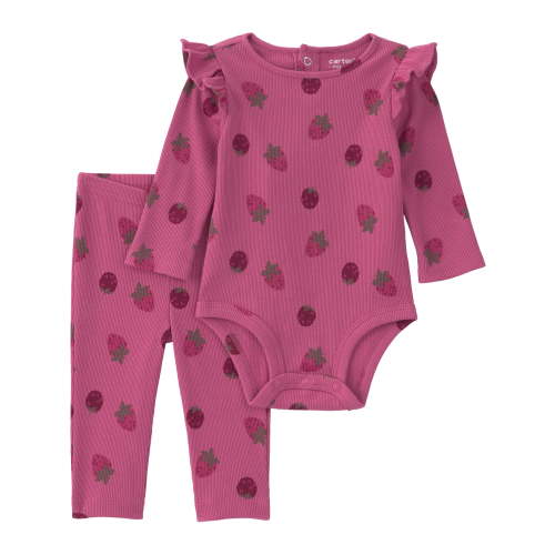 Carter's Child of Mine Baby Girl Outfit Set, 2-Piece, Sizes 0/3-24 Months