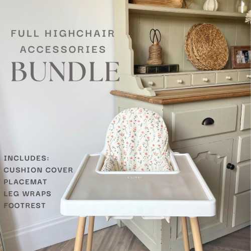 Full IKEA Highchair Set - Bloom Bundle