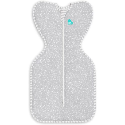 Love to Dream Swaddle UP, Baby Sleep Sack, 1.0 TOG, 5-8.5 lbsm, Self-Soothing Swaddles for Newborns, Get Longer Sleep, Snug Fit Helps Calm Startle Reflex, New Born Essentials for Baby, Gray Stardust