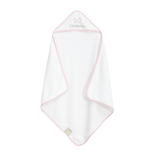 Gingham Baby Hooded Towels | Pottery Barn Kids