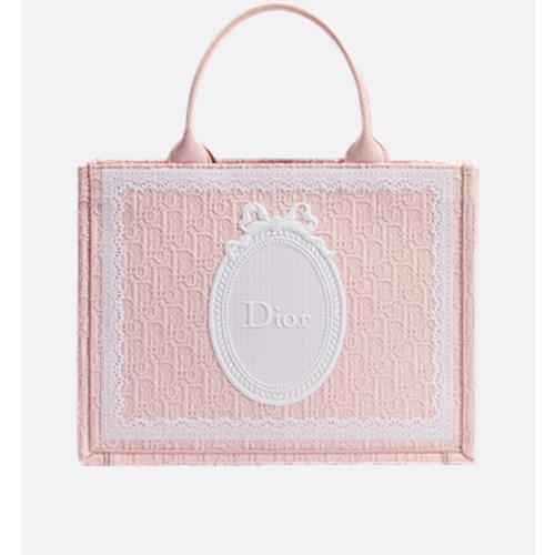 Dioramour Medium Dior Book Tote with Strap
