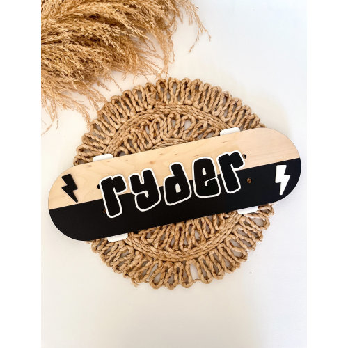 Skateboard Name Sign; Skater Boy; Skater Girl; Custom Skateboard Sign