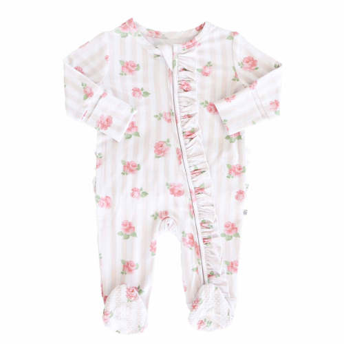 Girl Ruffle Zipper Footies | Best Sellers