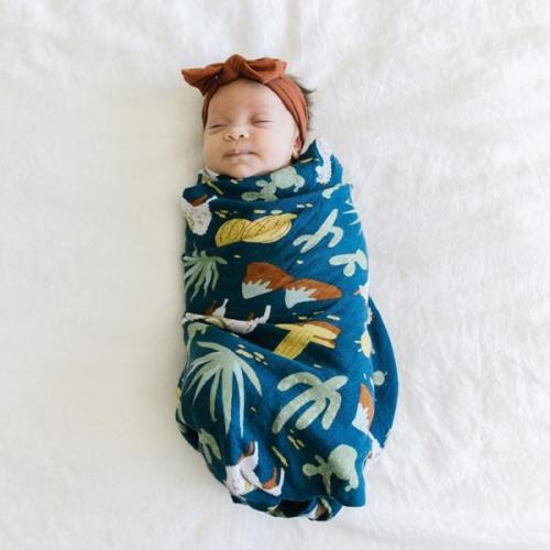 Machu Picchu Bamboo Rayon Muslin Swaddle – Saranoni