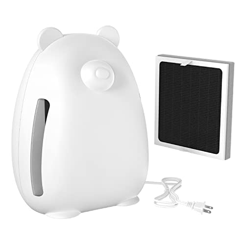 Pure Enrichment PureBaby Kids Bear Air Purifier and True HEPA Filter - Energy Star Rated, 4 Stage Air Filtration, UV-C Light, and Night Light for Medium-Large Rooms - Baby Nurseries, Kid Bedrooms