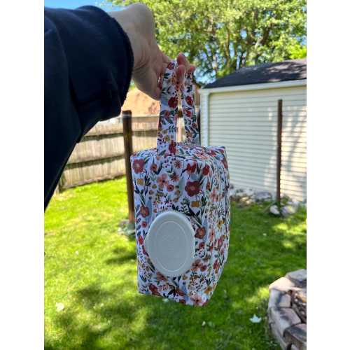 Handmade Diaper and Wipe pouch