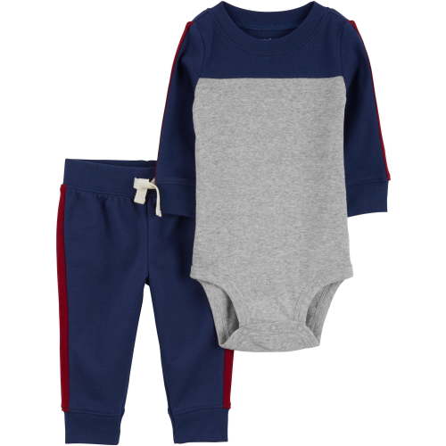 Carter's Child of Mine Baby Boy Outfit Set, 2-Piece, Sizes 0/3-24 Months