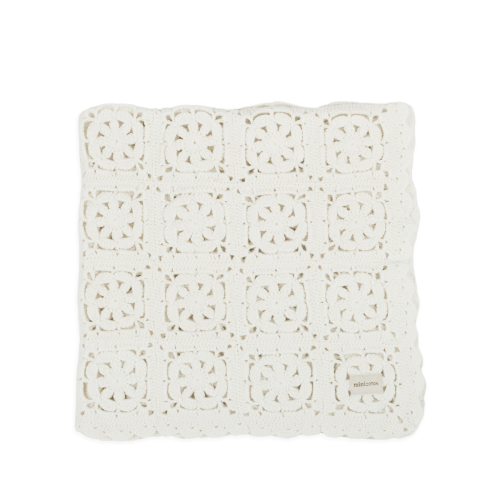 White Crochet Blanket