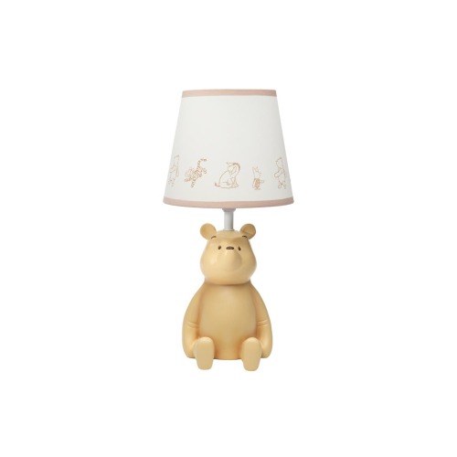 Disney Baby Storytime Pooh 3D Table Lamp with Shade, One Size