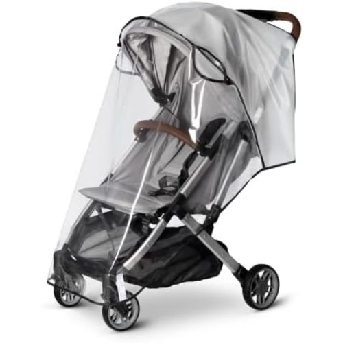 Clear Stroller Rain Cover, Universal EVA Weather Shield with Side Air Vents