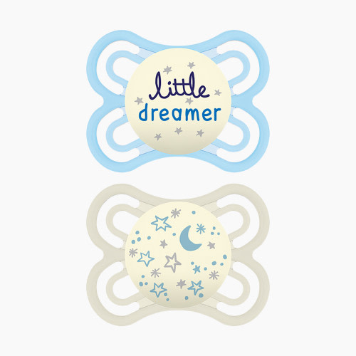 MAM Perfect Night Glow-In-The-Dark Pacifier - Blue