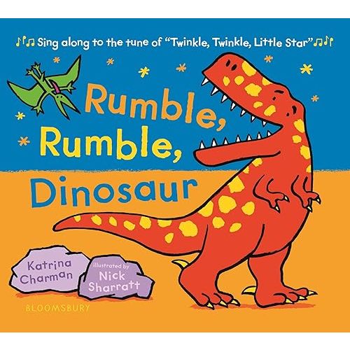 Rumble, Rumble, Dinosaur Board book