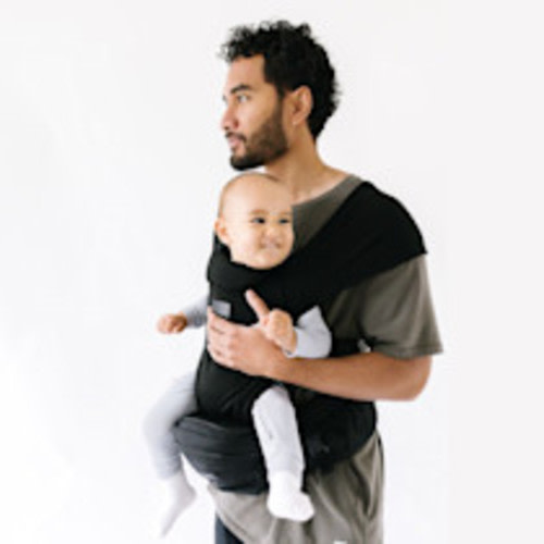 Tushbaby Hip Seat and Snug Carrier 2-in-1 Bundle - Black/Black, Black Snug Carrier