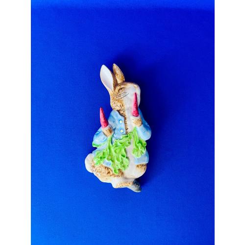 Beatrix Potter "Peter Rabbit" 1990 Ceramic Wall Plaque by Schmidt