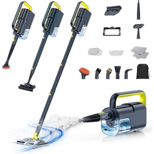 Steam Cleaner, Detachable 10-in-1 Handheld Steam Mop for Multi-Surface