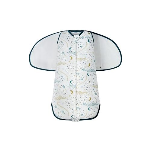 Nest Designs Organic Cotton Swaddle Sleep Bag | 0.25-1.0 TOG | GOTS Certified & OEKO-TEX® Certified Fabric