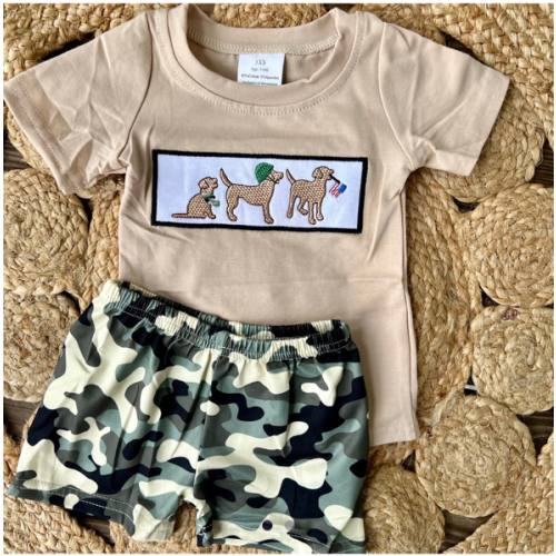 Embroidered Patriot Puppy Set – Little Southern Brand