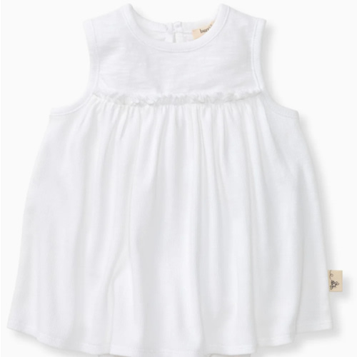 Organic Cotton Baby Girl Bodysuit Dress