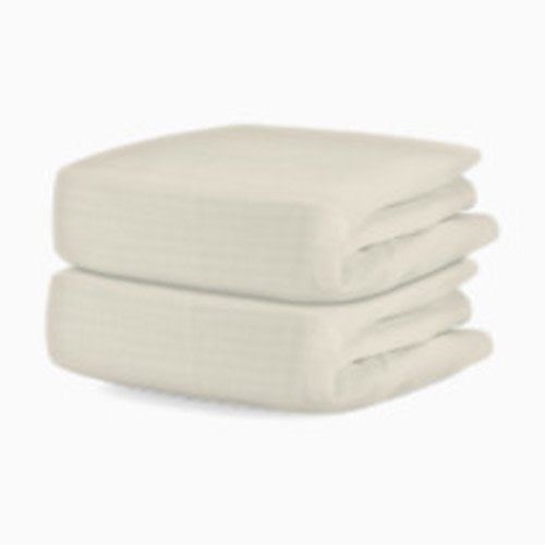 Newton Baby 2-Pack Organic Cotton Breathable Crib Sheets - Oatmeal