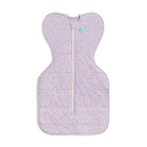 Love To Dream Swaddle Up 3.5 Tog Stardust Lilac Size Small | Baby Bunting AU