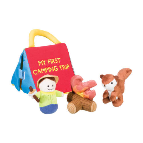 Bass Pro Shops My First Camping Trip Interactive Plush Playset for Babies