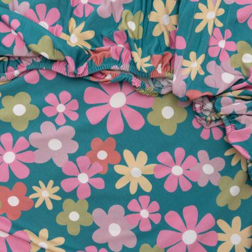 Retro Daisies Crib Sheet – Brave Little Ones