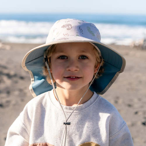 Infant Sunsprout Hat | UPF 50+, Adjustable Baby Sun Hat | Sunday Afternoons