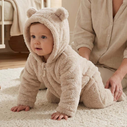 Little Manta Bear Winter Jumpsuit