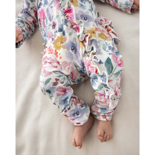 Tiny Blooms Ruffle Zippy