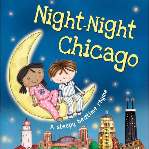 Night-Night Chicago: A Sweet Goodnight Board Book for Kids and Toddlers