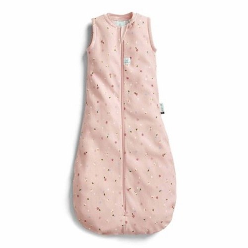 ergoPouch Baby Girl Organic Sleep Sack Wearable Blanket 1.0 TOG - Daisies 8-24m