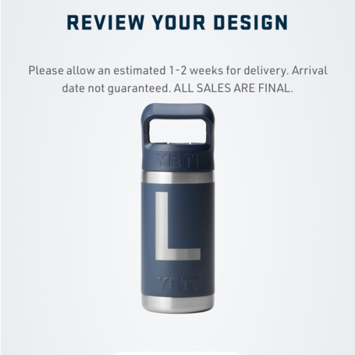 YETI 12 oz Insulated Kids Water Bottle