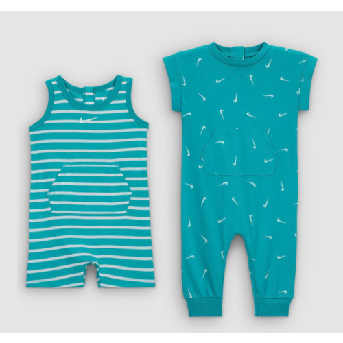 Nike Essentials Baby Short Sleeve and Tank 2-Pack Romper Set. Nike.com